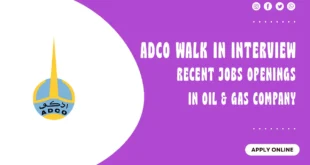 ADCO Walk in Interview