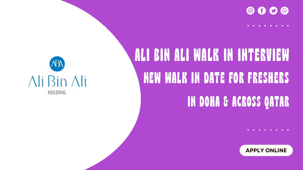 Ali Bin Ali Walk in interview