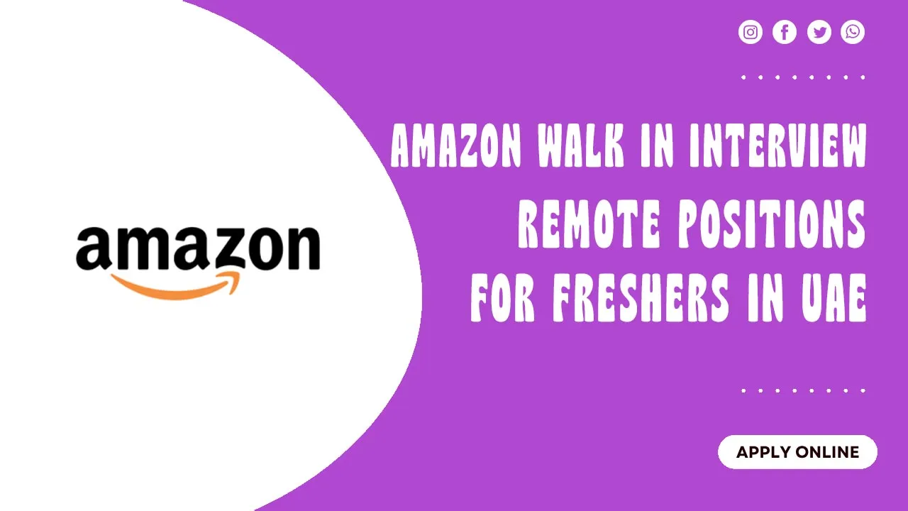 Amazon Walk in Interview