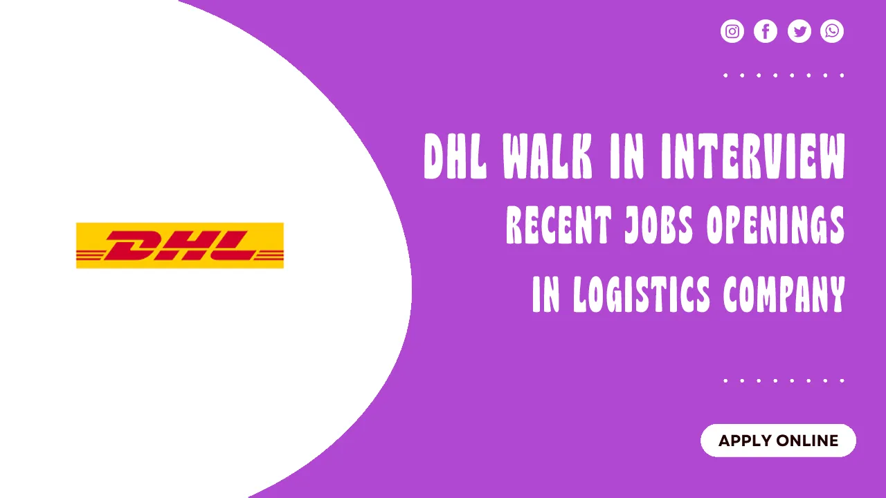 DHL Walk in Interview DHL Walk in Interview