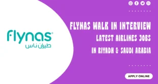 Flynas Walk in interview