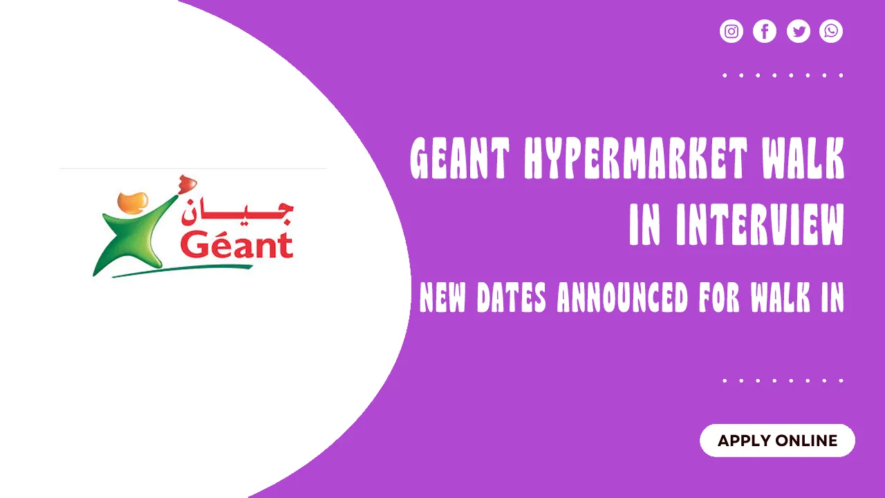 Geant Hypermarket Walk in interview
