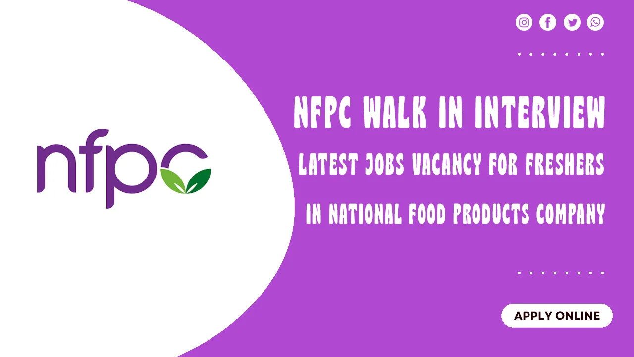 NFPC Walk in interview