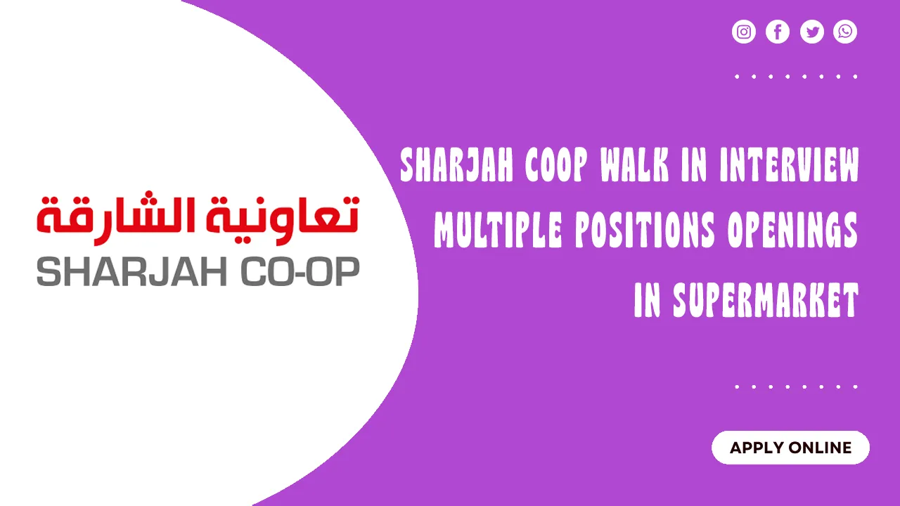 Sharjah Coop Walk in interview