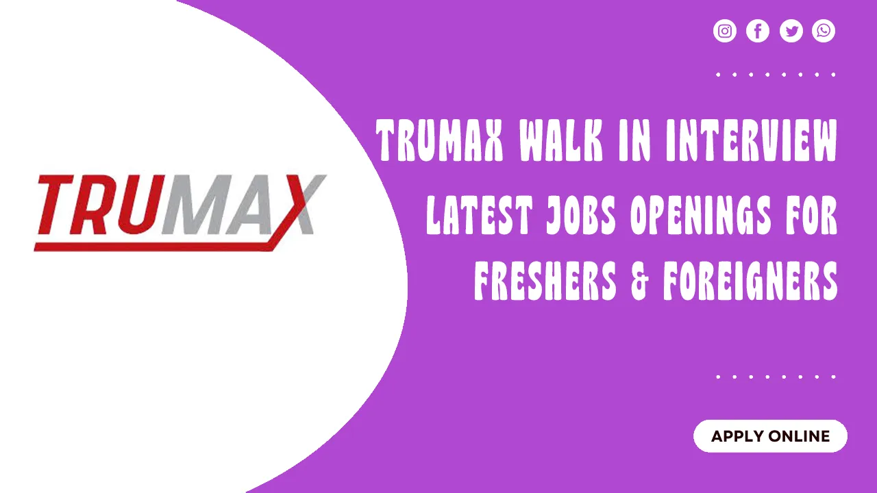 Trumax Walk in interview